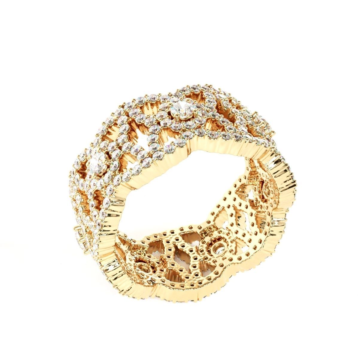 Eternity ring 3D print model_2