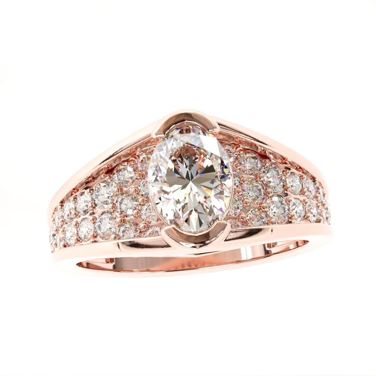 Fancy Ring 3D print model_4