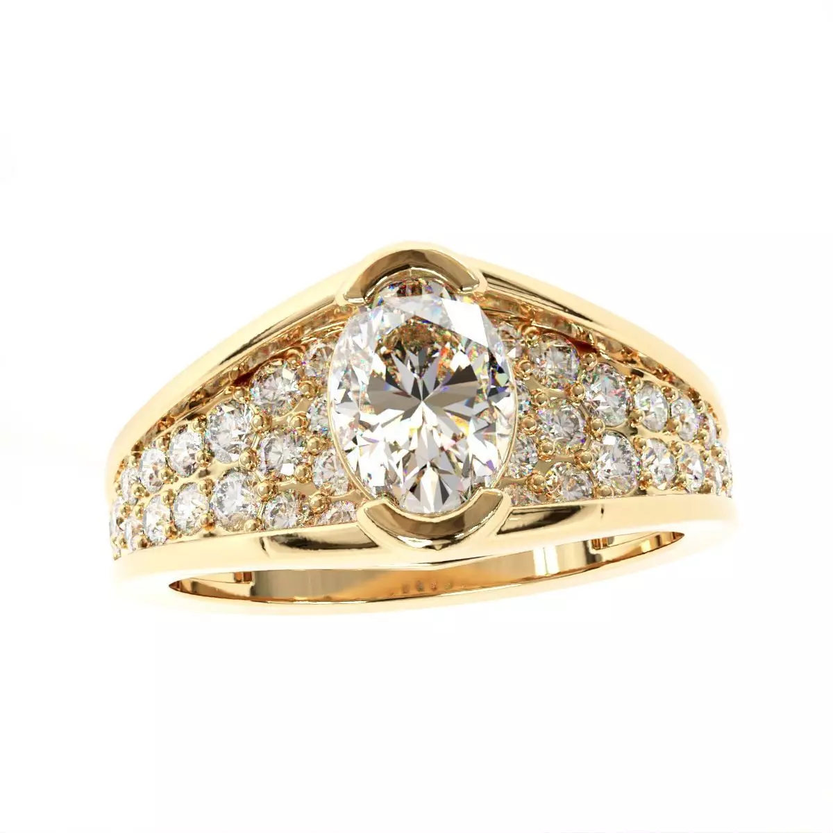 Fancy Ring 3D print model_0