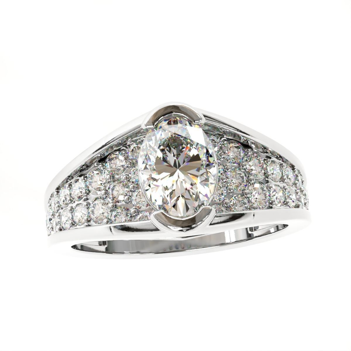 Fancy Ring 3D print model_7