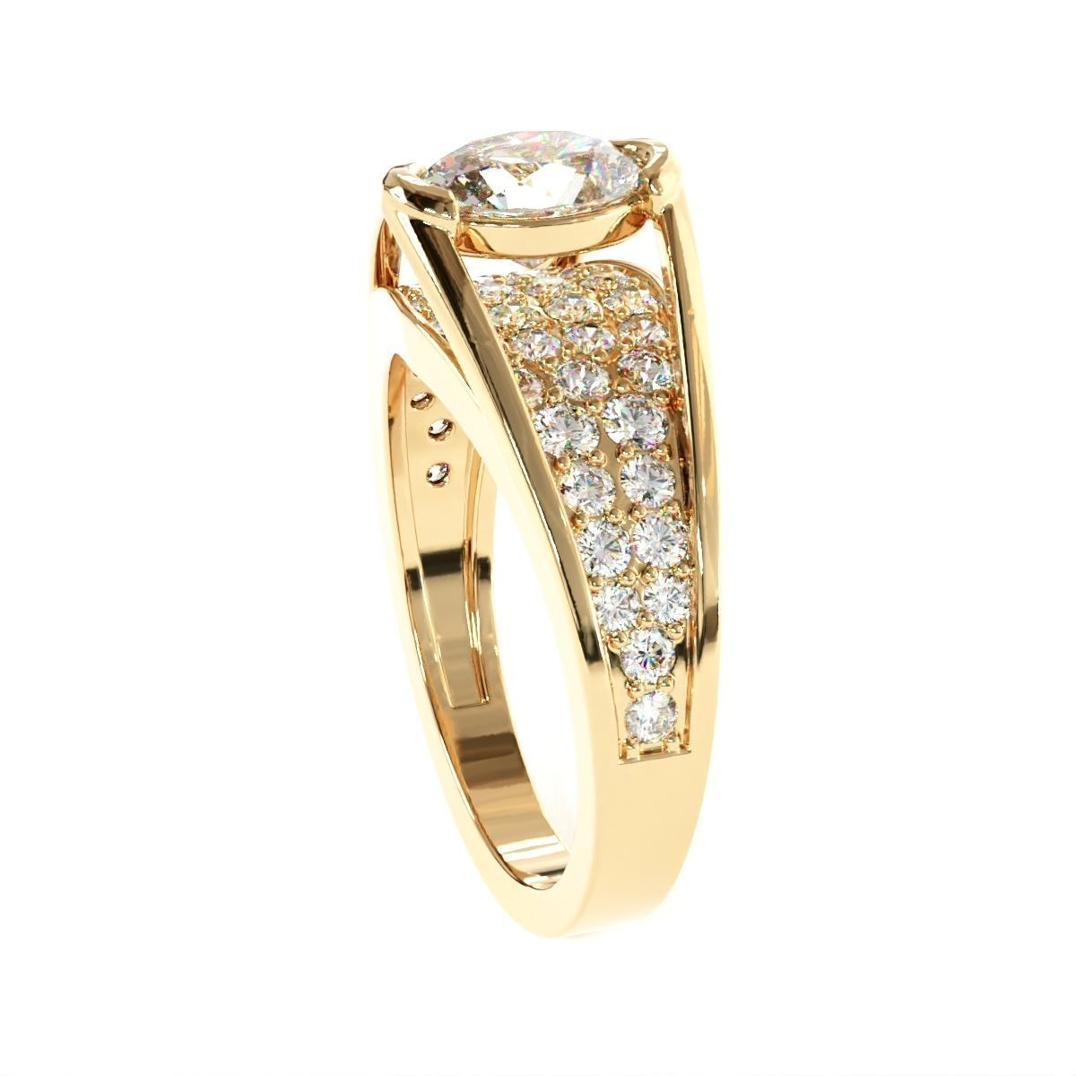 Fancy Ring 3D print model_1