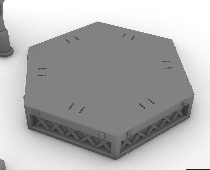 Infrastructure and Objectives Pack 05 3D print model_8