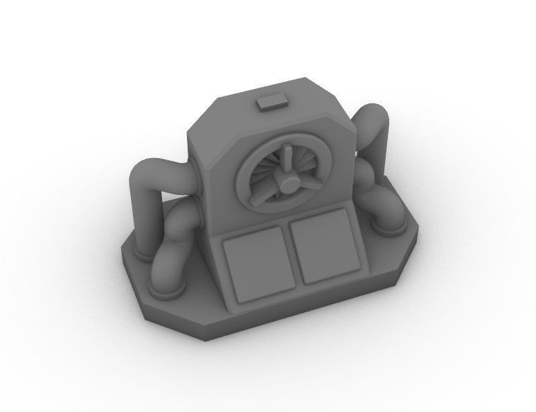 Infrastructure and Objectives Pack 05 3D print model_40