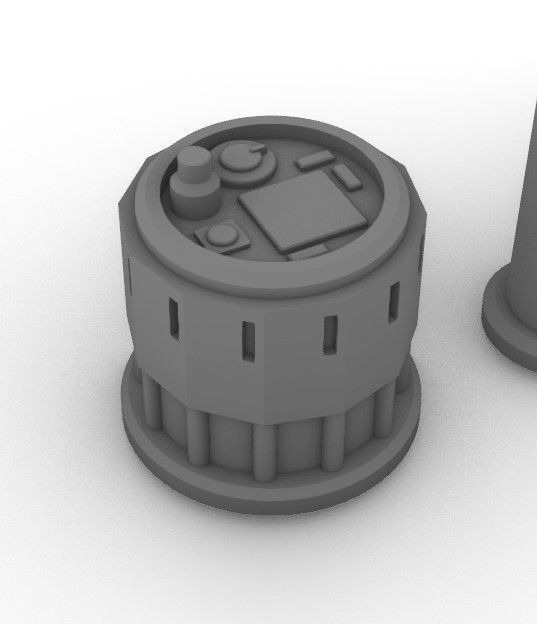 Infrastructure and Objectives Pack 05 3D print model_20
