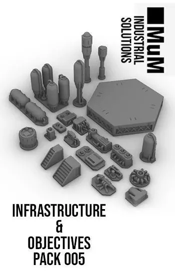 Infrastructure and Objectives Pack 05 3D print model_0