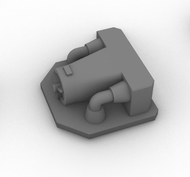 Infrastructure and Objectives Pack 05 3D print model_22