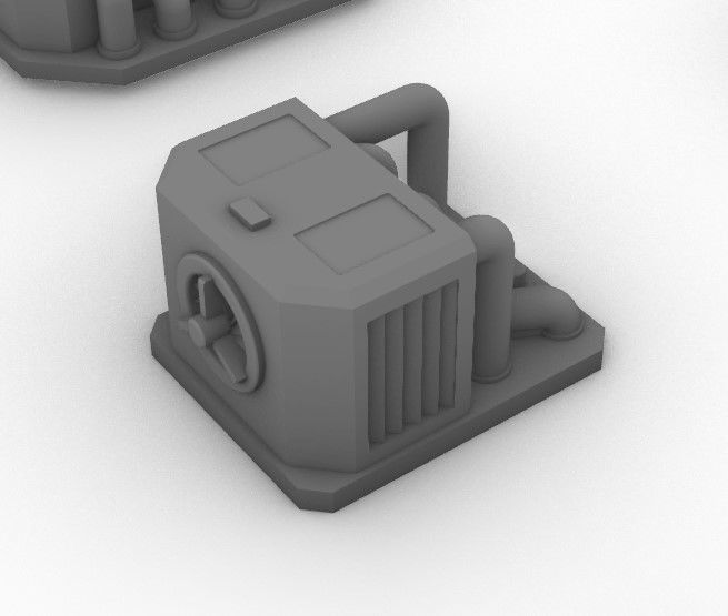 Infrastructure and Objectives Pack 05 3D print model_36