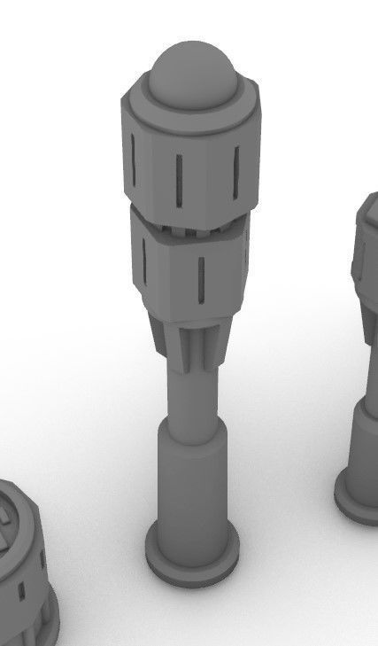 Infrastructure and Objectives Pack 05 3D print model_16