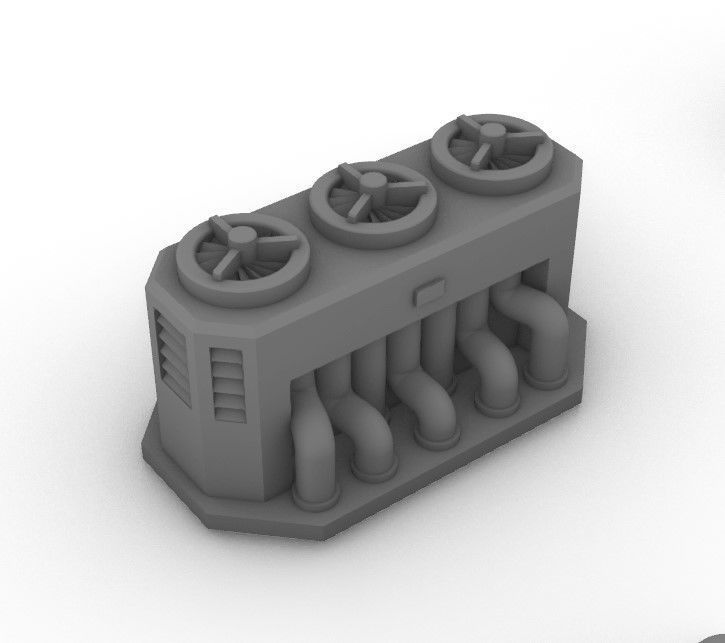 Infrastructure and Objectives Pack 05 3D print model_38