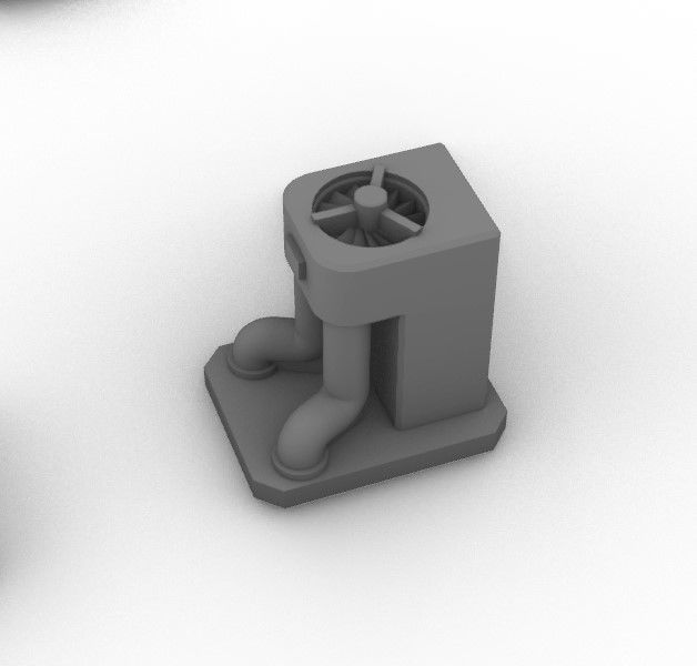 Infrastructure and Objectives Pack 05 3D print model_24