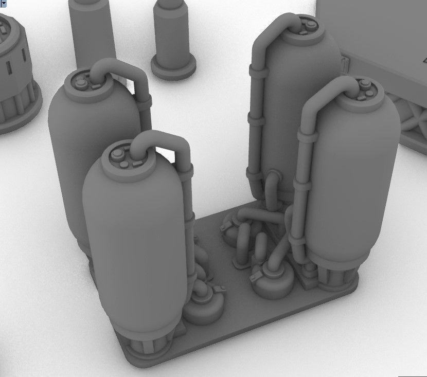 Infrastructure and Objectives Pack 05 3D print model_50