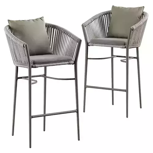 muse barstool 3D model