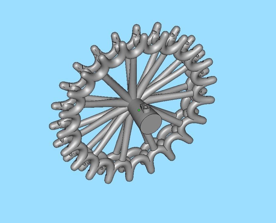 Eternity Diamond Ring  Shared-Claw Band 3dmodel 3D print model_35