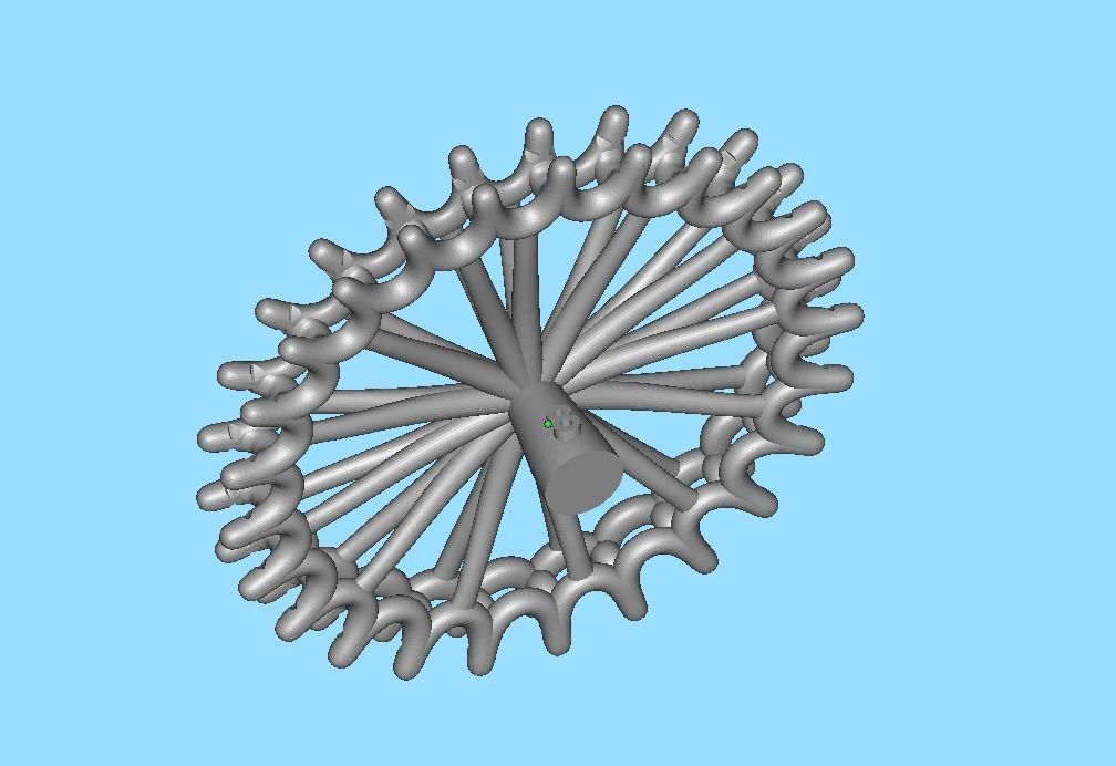 Eternity Diamond Ring  Shared-Claw Band 3dmodel 3D print model_34