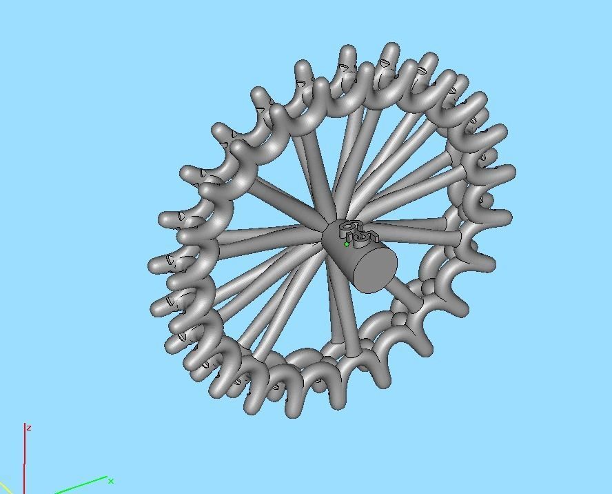 Eternity Diamond Ring  Shared-Claw Band 3dmodel 3D print model_31