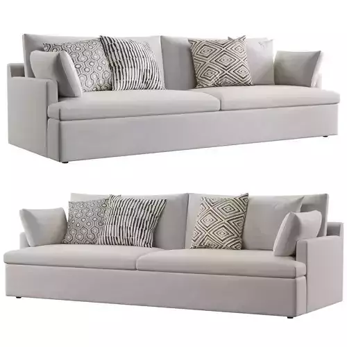 restoration hardware  Cloud Track arm sofa 3D model