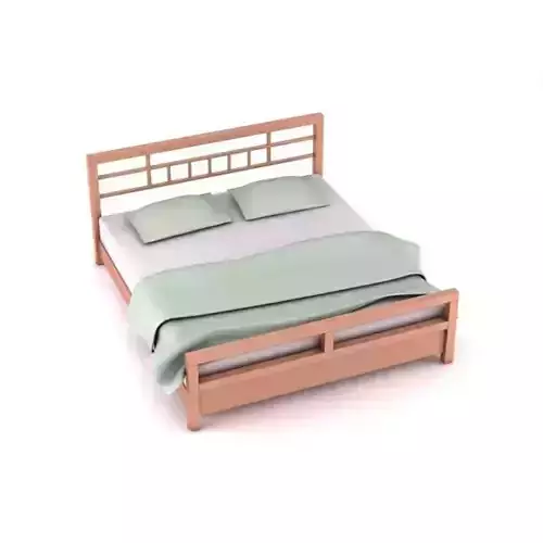 Modern Wood Platform Bed