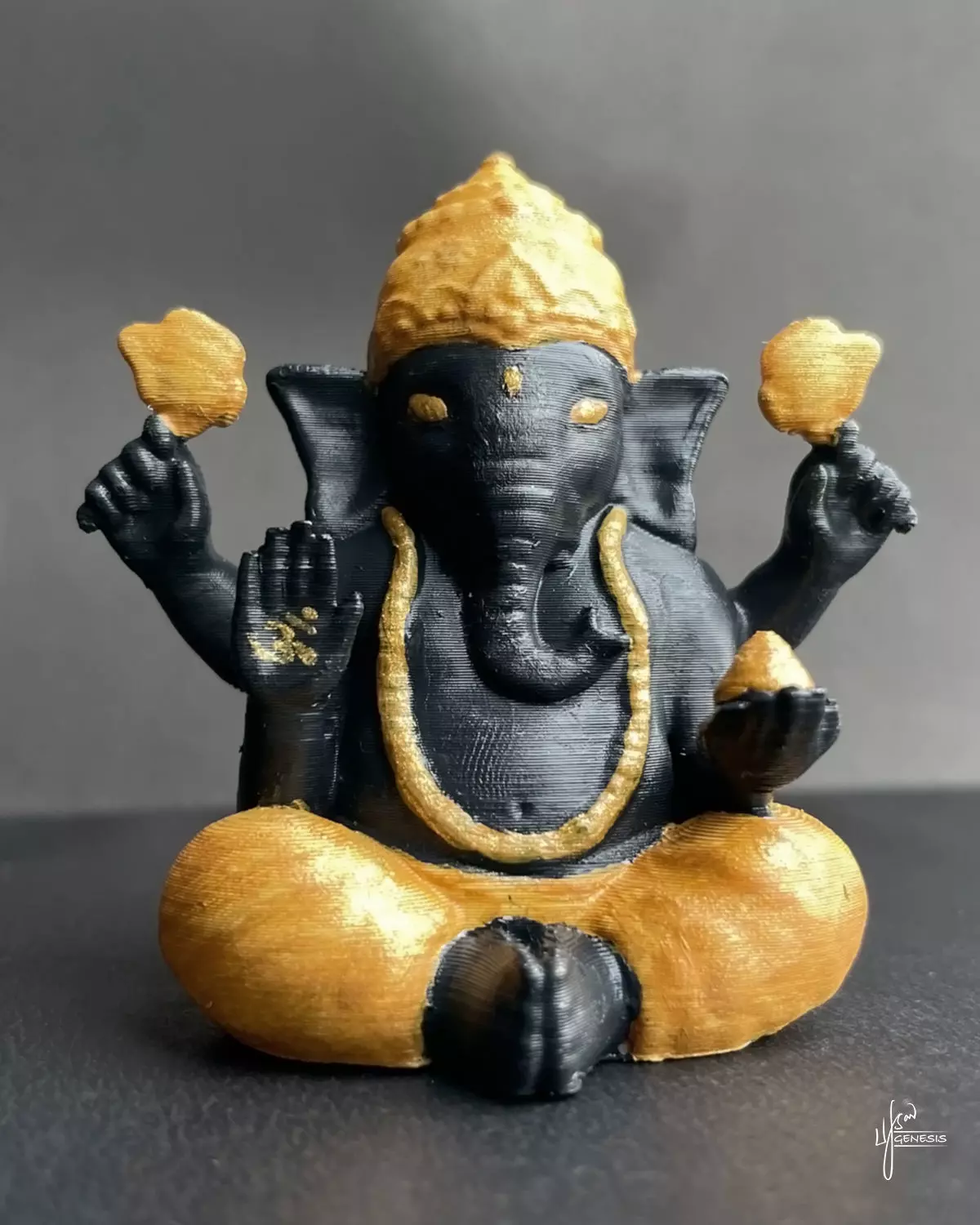 Ganesha lord figurine 3D print model