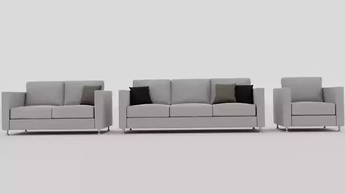 pack 2 couch and armachair 