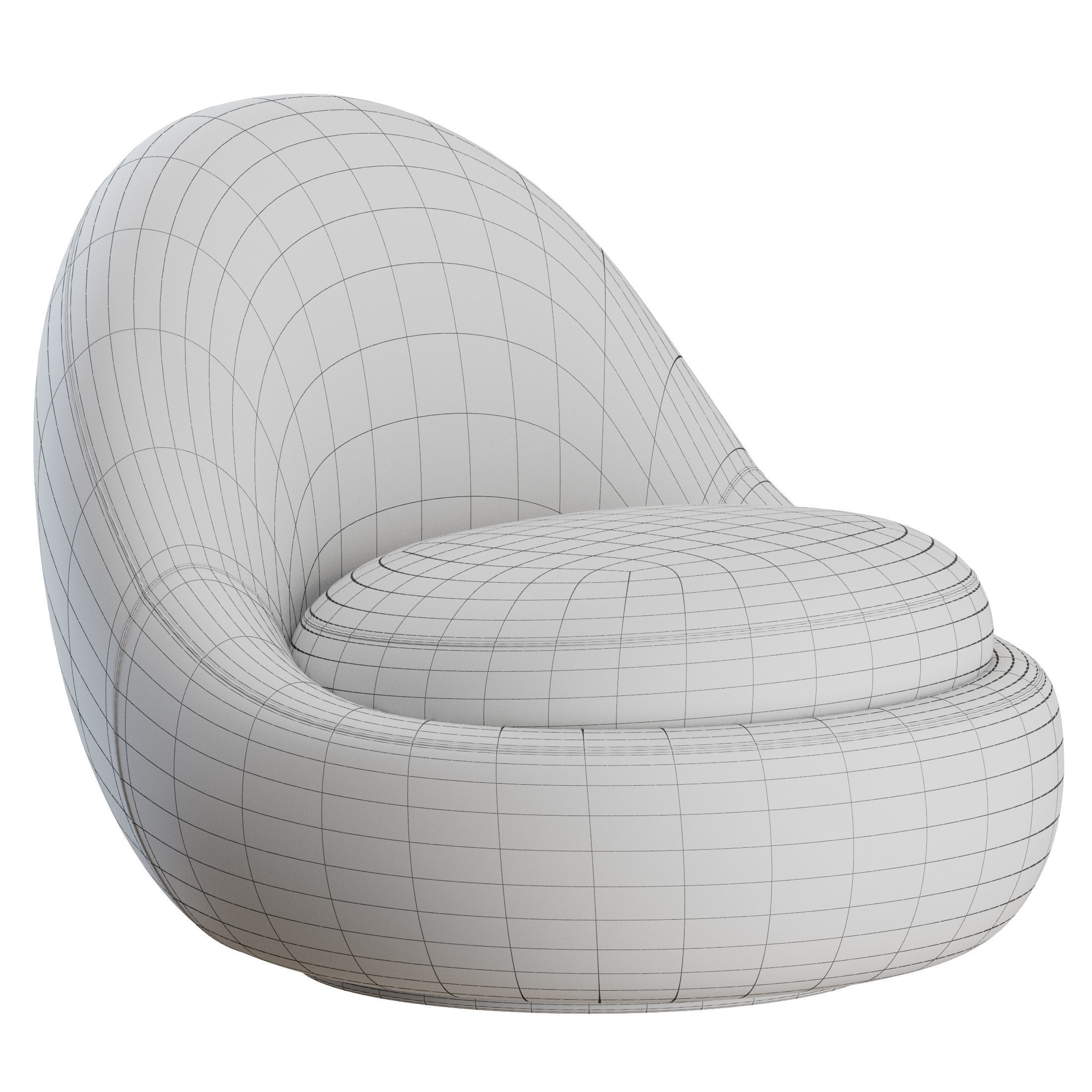 Babette Lounge Chair by Sofa Company 3D model CGTrader