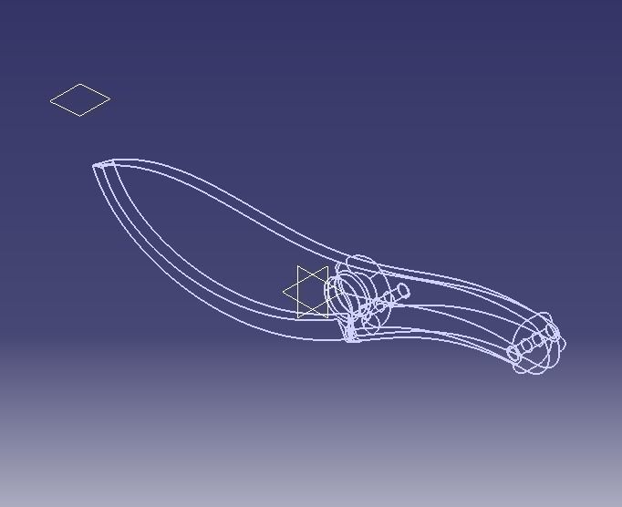 Chef Knife 3D print model_34