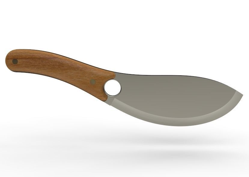 Chef Knife 3D print model_22