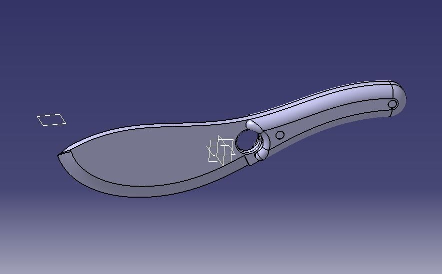 Chef Knife 3D print model_27
