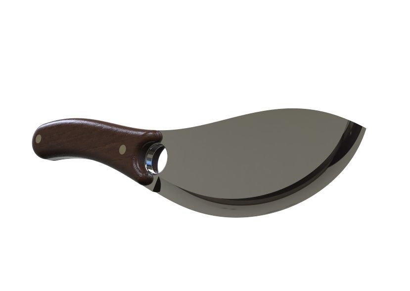 Chef Knife 3D print model_20