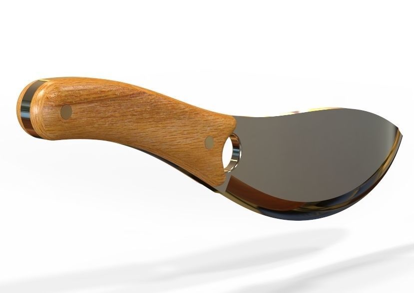 Chef Knife 3D print model_1