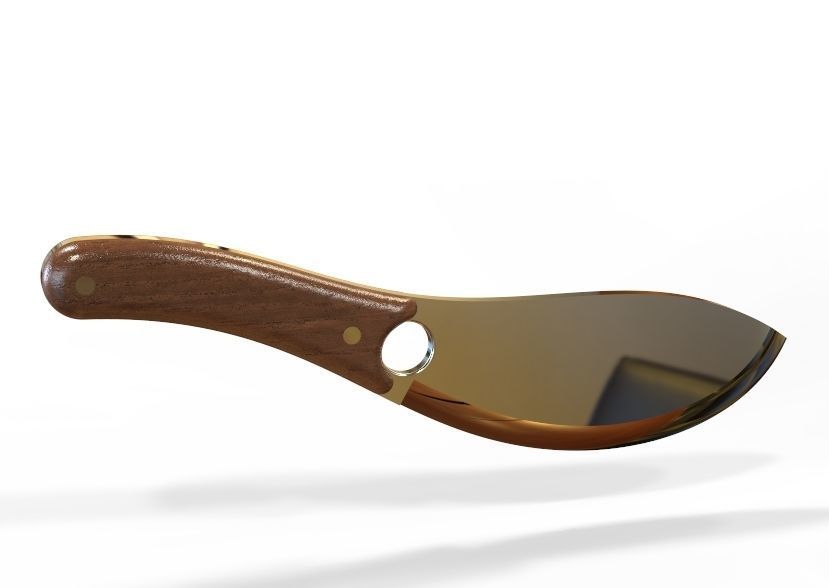 Chef Knife 3D print model_11