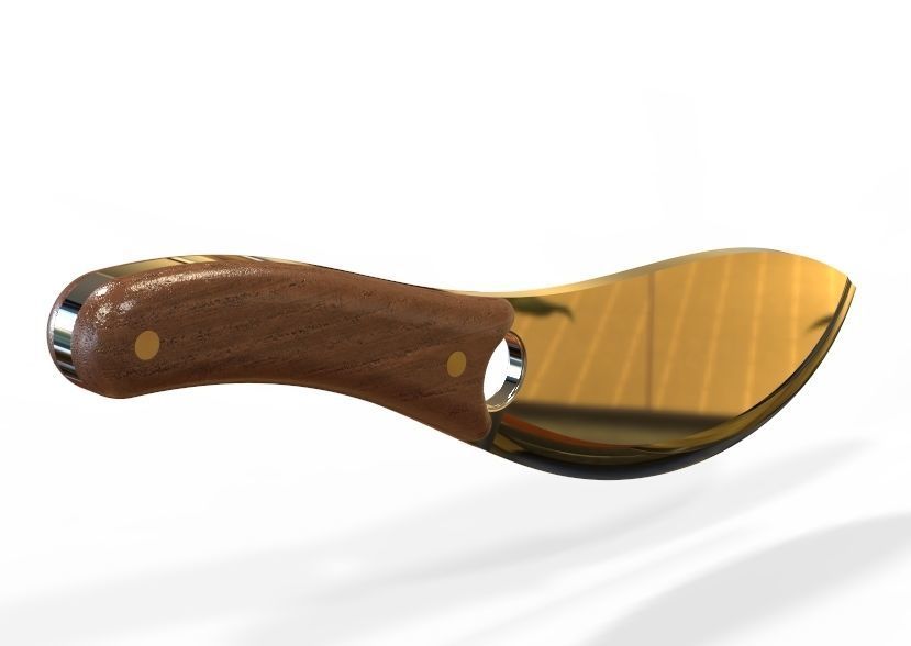 Chef Knife 3D print model_10