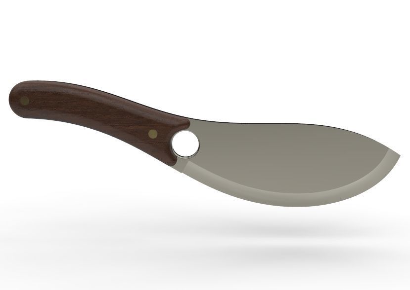 Chef Knife 3D print model_21