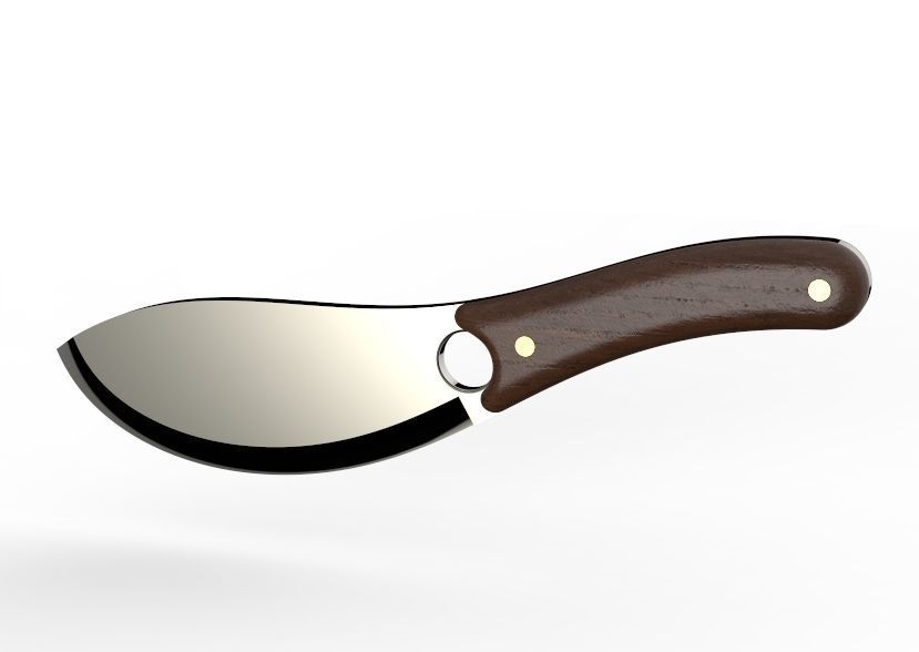 Chef Knife 3D print model_15