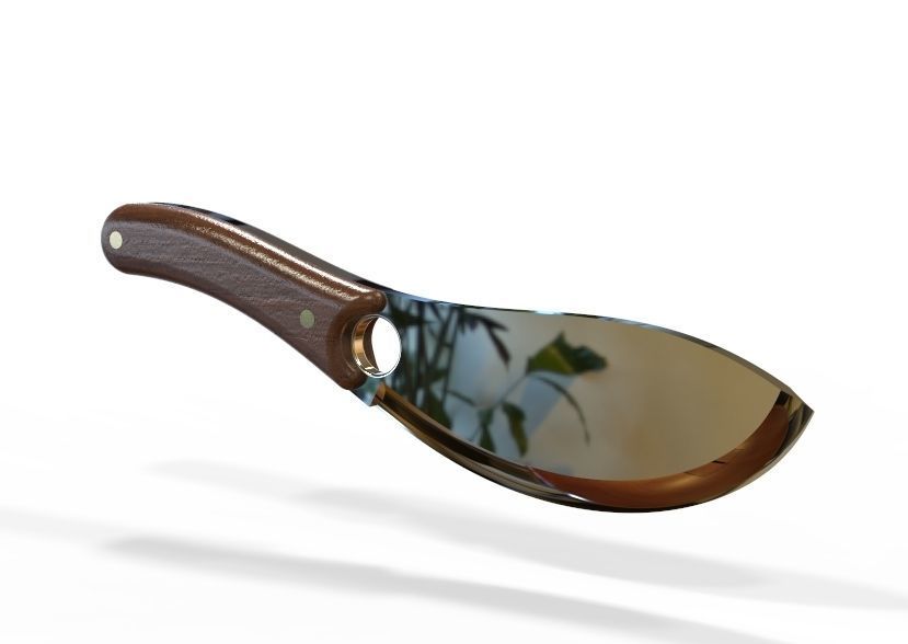 Chef Knife 3D print model_12