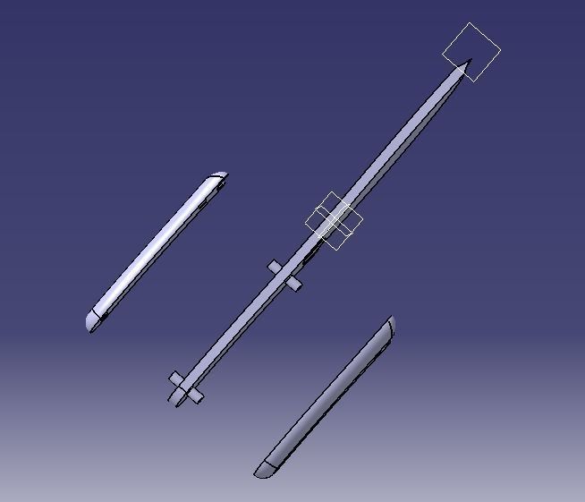 Chef Knife 3D print model_37