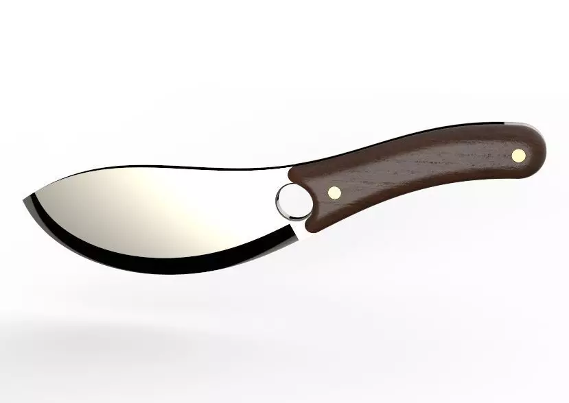 Chef Knife 3D print model_0