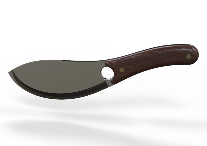 Chef Knife 3D print model_18