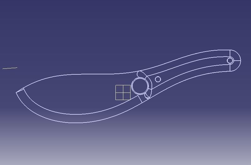 Chef Knife 3D print model_30