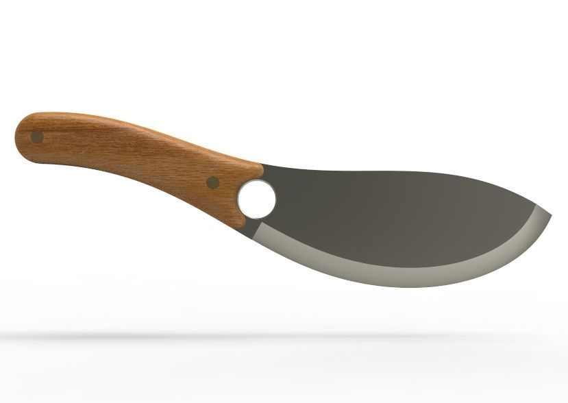 Chef Knife 3D print model_23