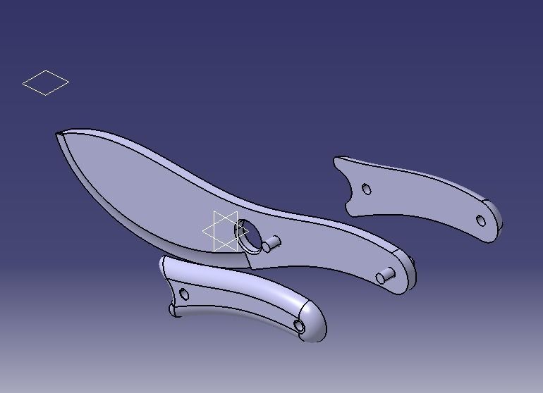 Chef Knife 3D print model_35