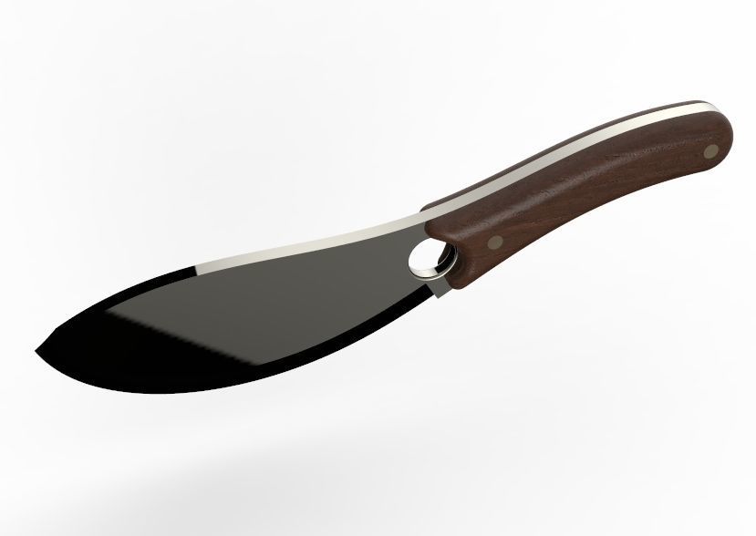 Chef Knife 3D print model_17