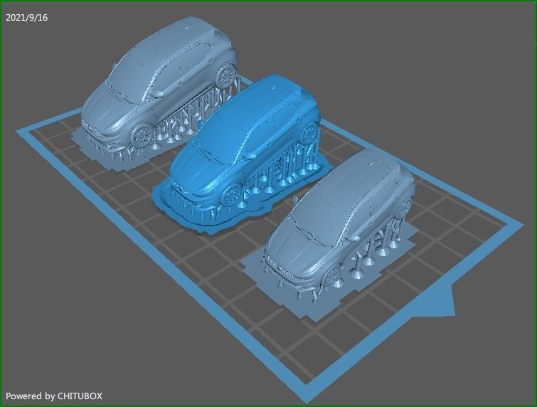FIAT ARGO ESCALA H0 1-87 3D print model_3