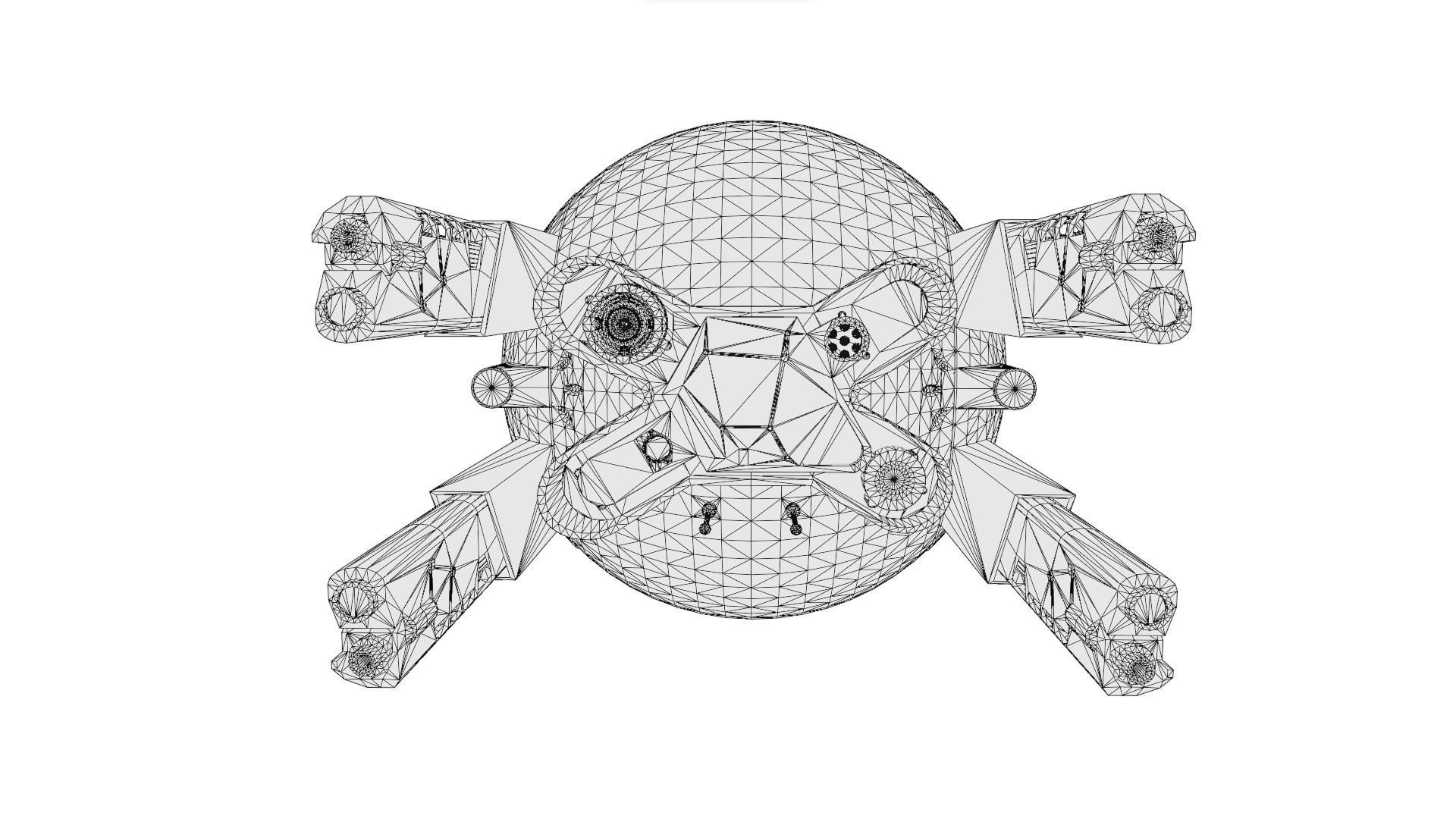 Oblivion Drone 3D model_10