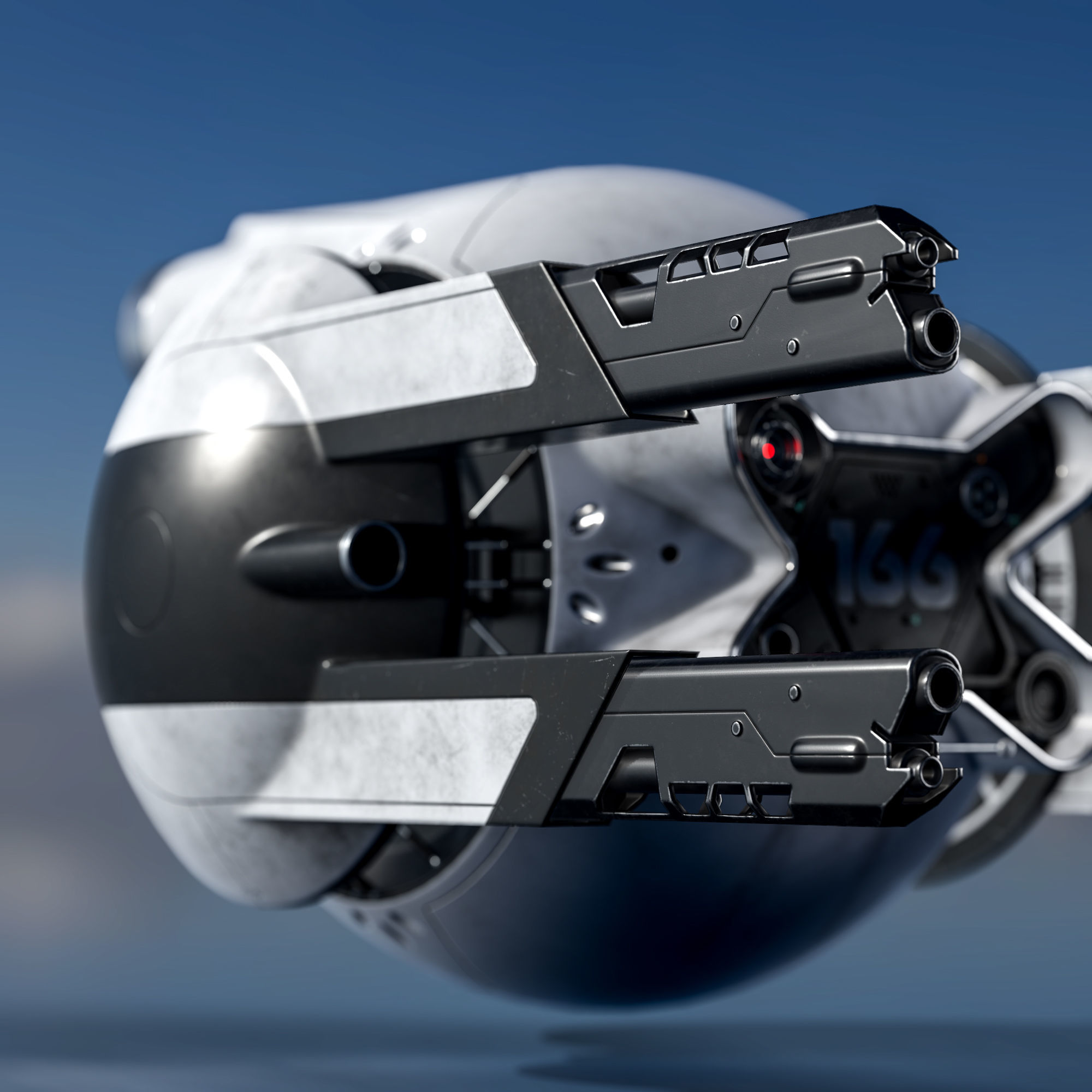 Oblivion Drone 3D model_5
