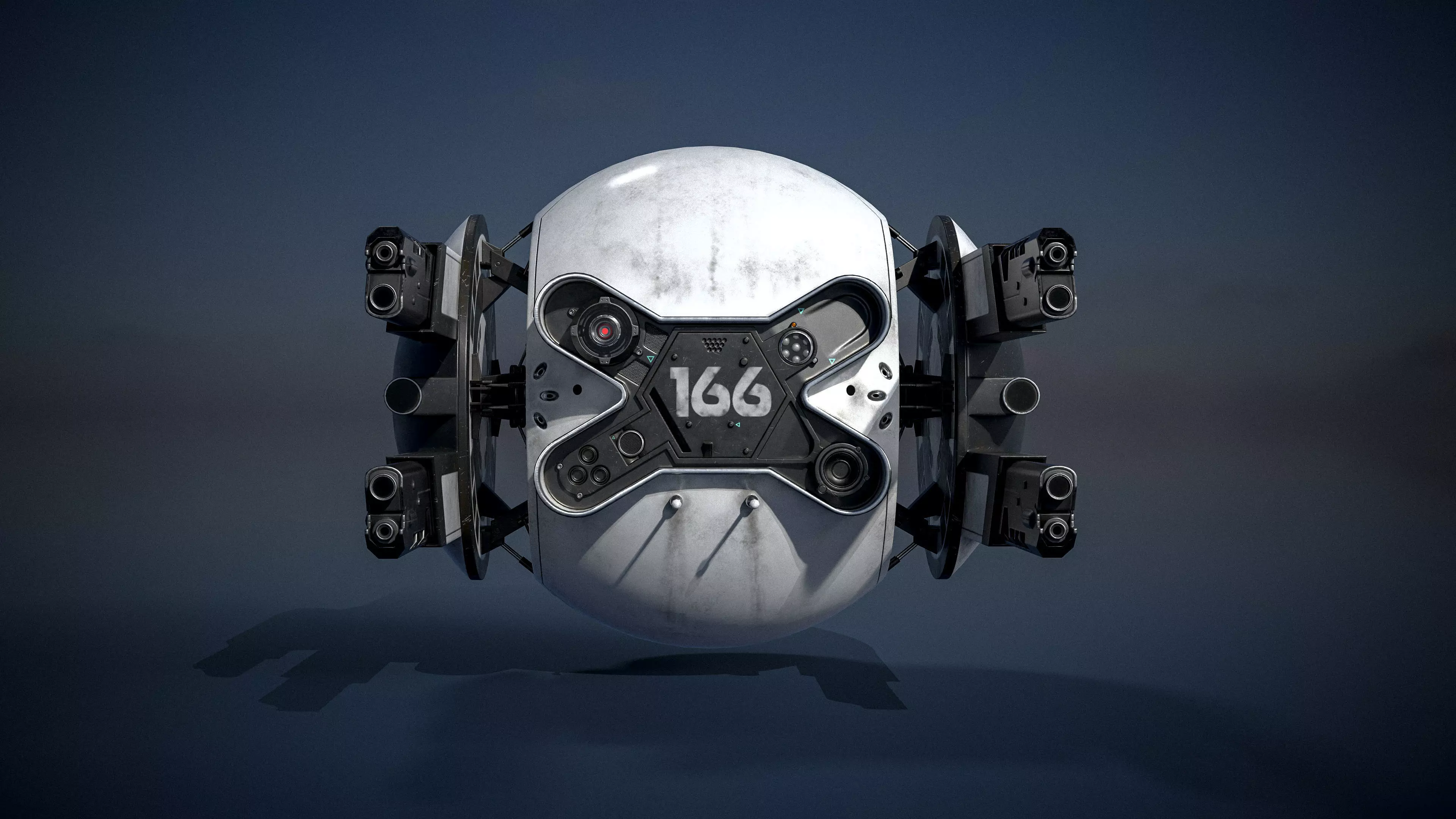 Oblivion Drone 3D model_0