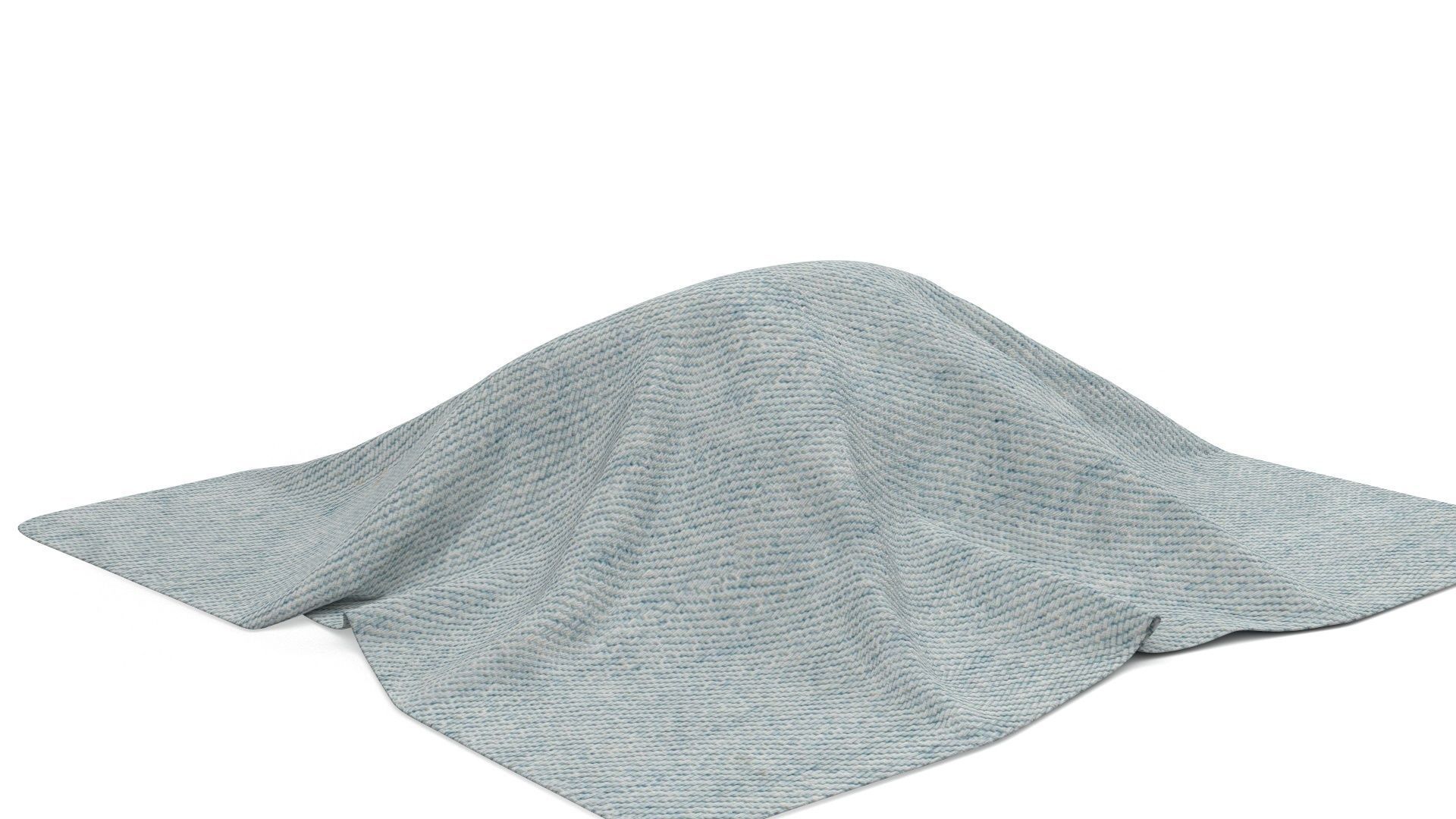 4K Photorealistic Clean Light Blue Denim Texture_9