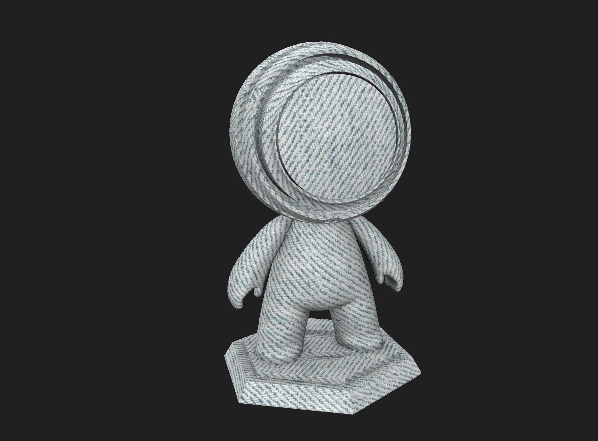 4K Photorealistic Clean Light Blue Denim Texture_4