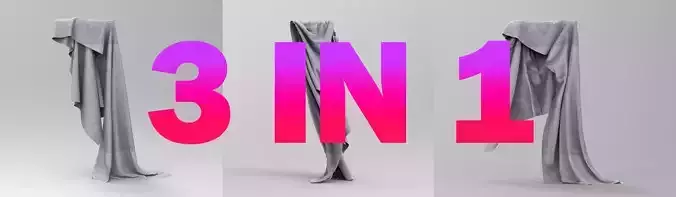 Clothing FBX 3 in 1set 8