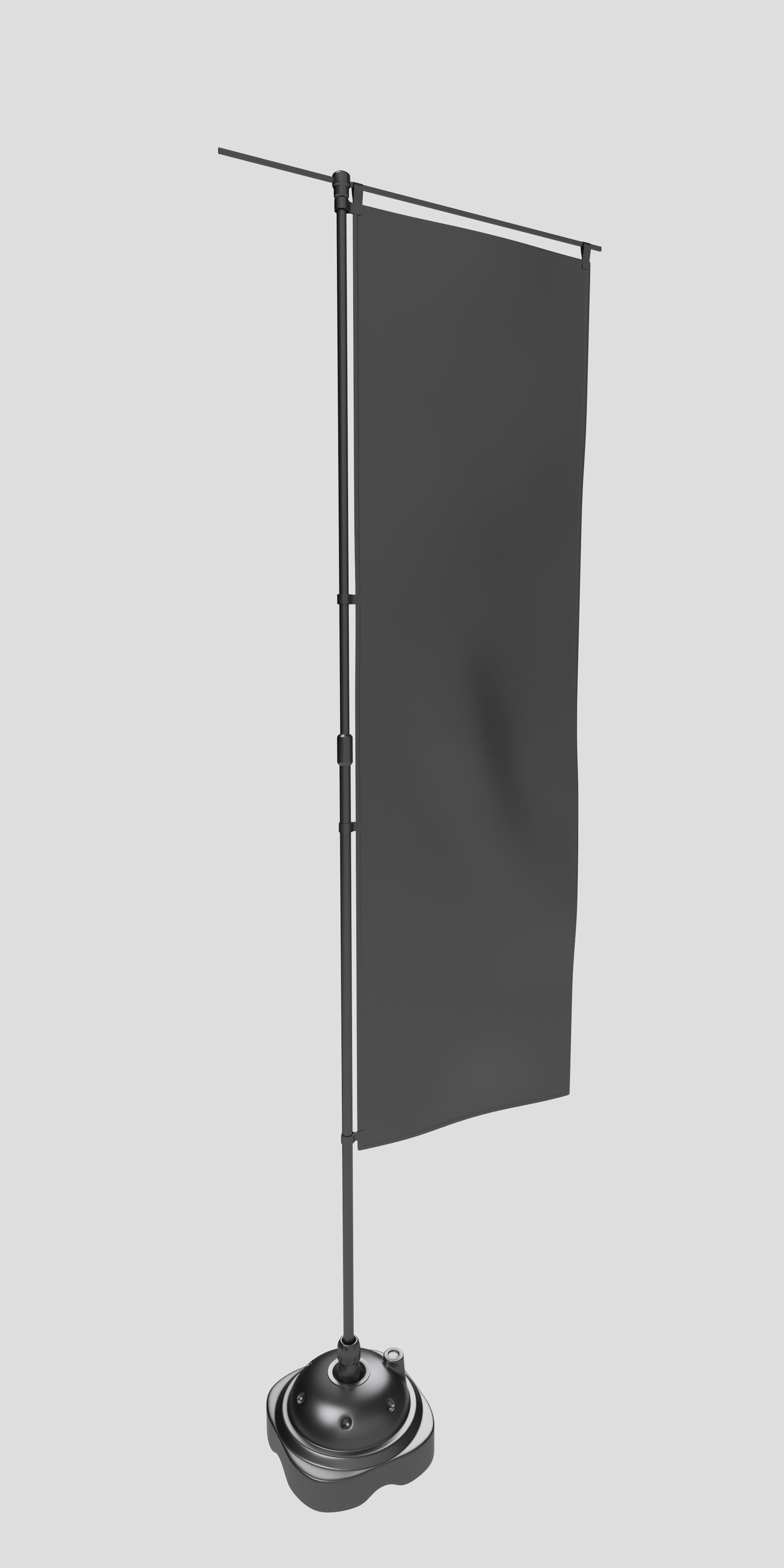 Nobori Flag 3D model_3