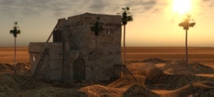 Afghan house Free 3D model_2